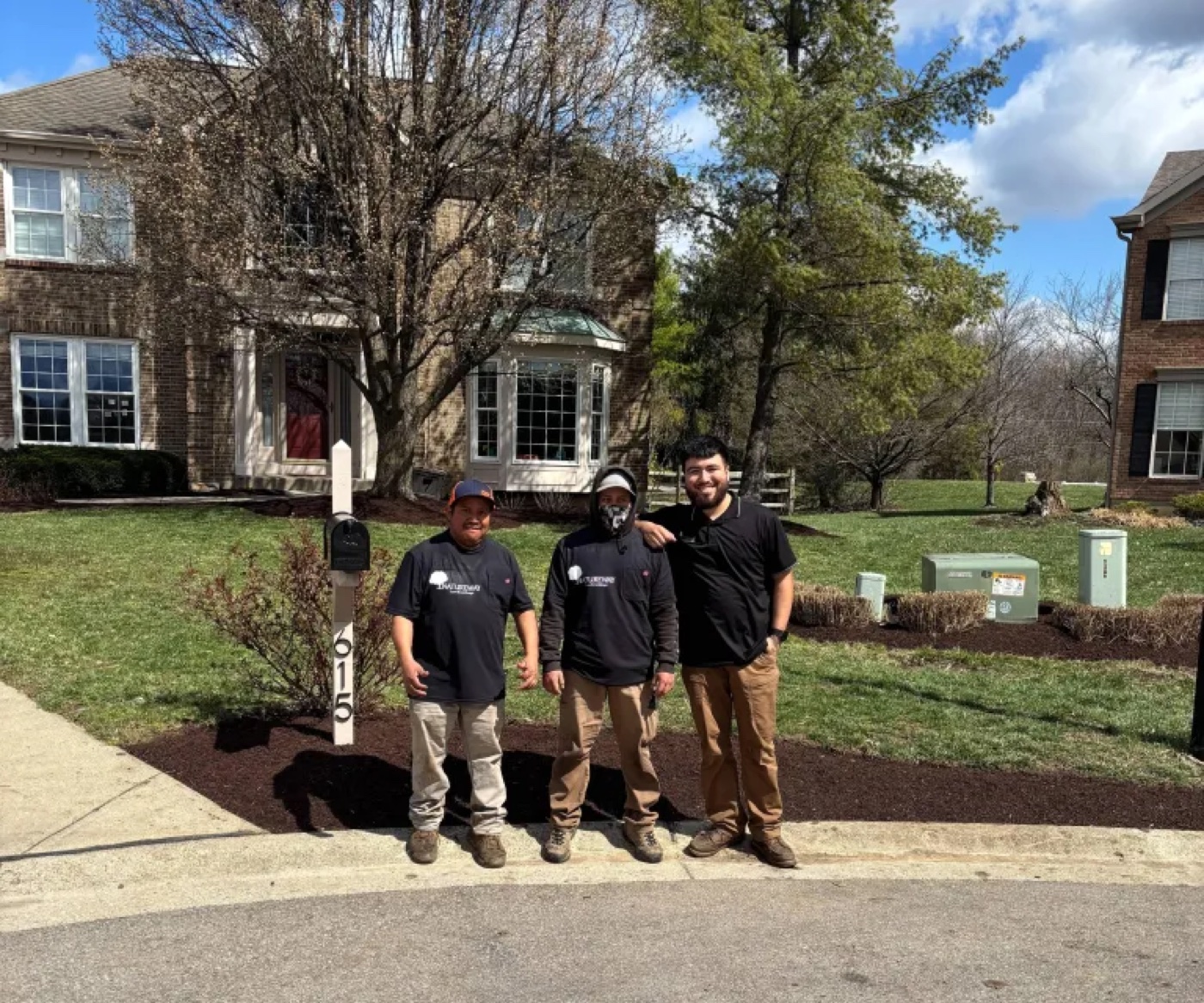The Natureway Lawn & Landscape crew